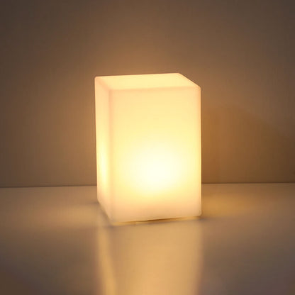 Creative Geometry PE Battery Remote Night Light Decorative Table Lamp