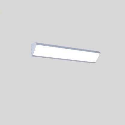 Contemporary Industrial Rectangular Aluminum PC Waterproof LED Wall Sconce Lamp For Outdoor Patio