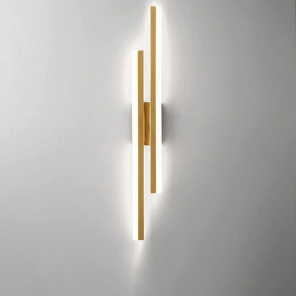 Modern Minimalist Lines Iron Acrylic LED Wall Sconce Lamp