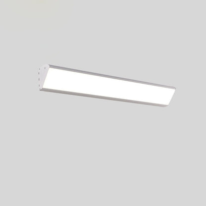Contemporary Industrial Rectangular Aluminum PC Waterproof LED Wall Sconce Lamp For Outdoor Patio