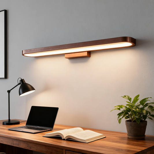 Modern Minimalist Circular Aluminum Vanity Light LED Mirror Front Wall Sconce Lamp For Bathroom