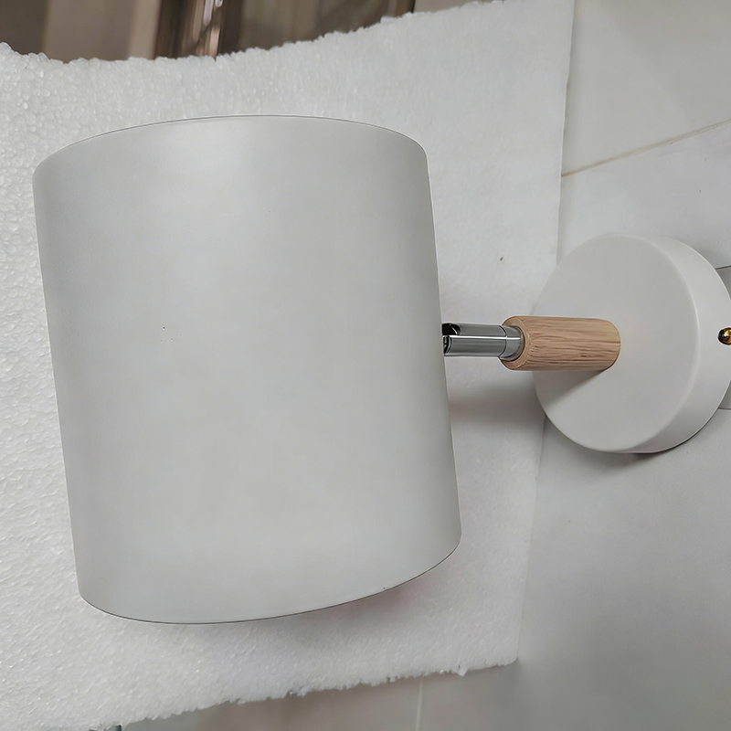 Nordic Macaron Cylinder Rotatable 1-Light Wall Sconce Lamps